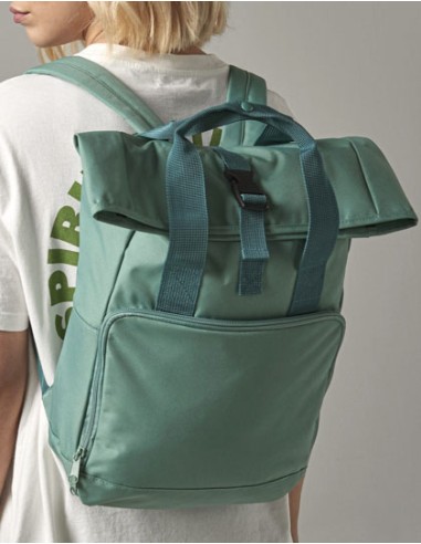 BAG-BG118-Twin Handle Roll-Top Backpack